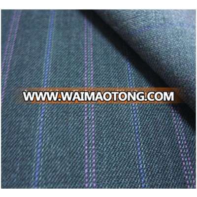 Hot selling 70% Wool Blended fabric in stripe China Supplier