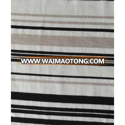 tone on tone cotton rayon jersey fabric for T-shirt